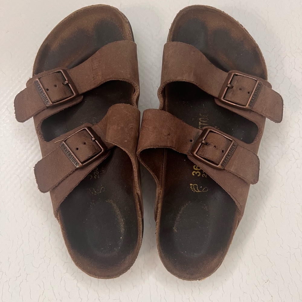 Authentic vintage Birkenstocks.